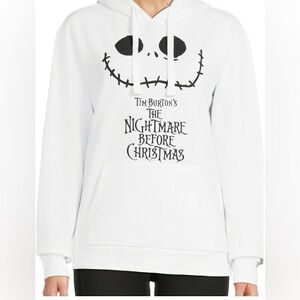 Nightmare Before Christmas Jack Skellington Juniors Hoodie XL